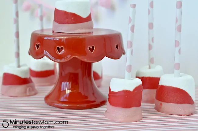 Valentine's Day Marshmallow Dippers