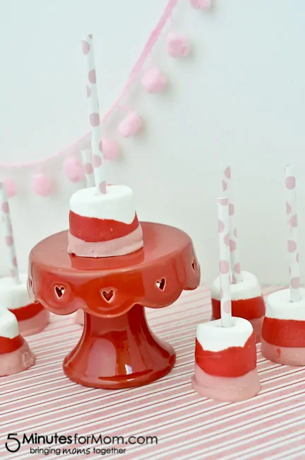 Valentine's Day Marshmallow Dippers