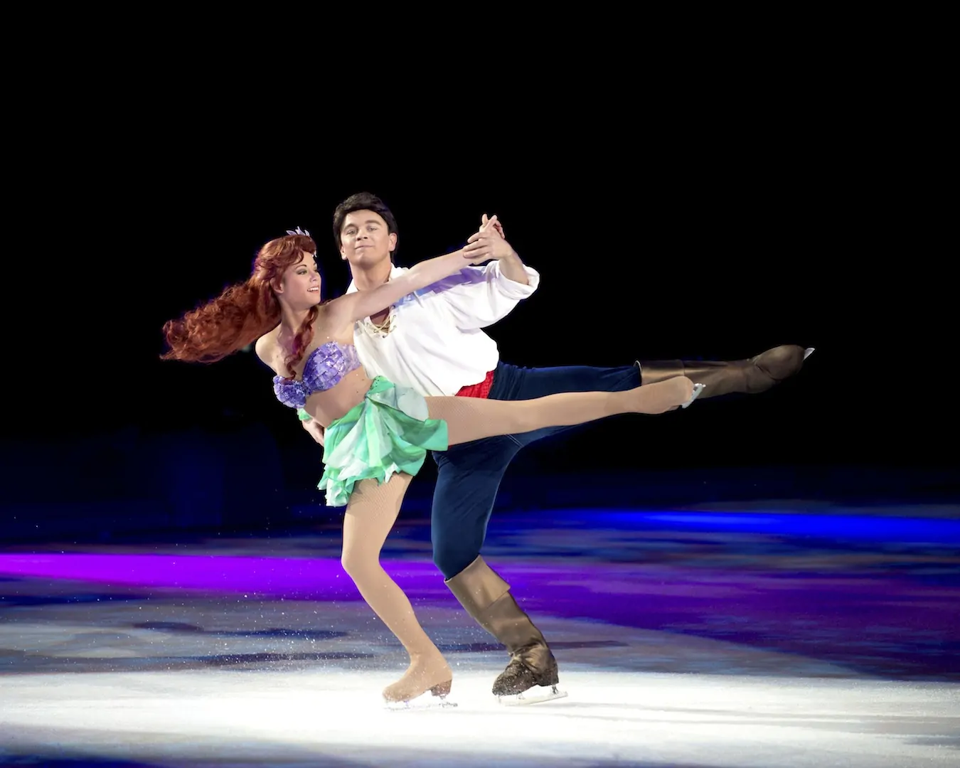 Disney On Ice Rockin Ever After Ariel and Eric