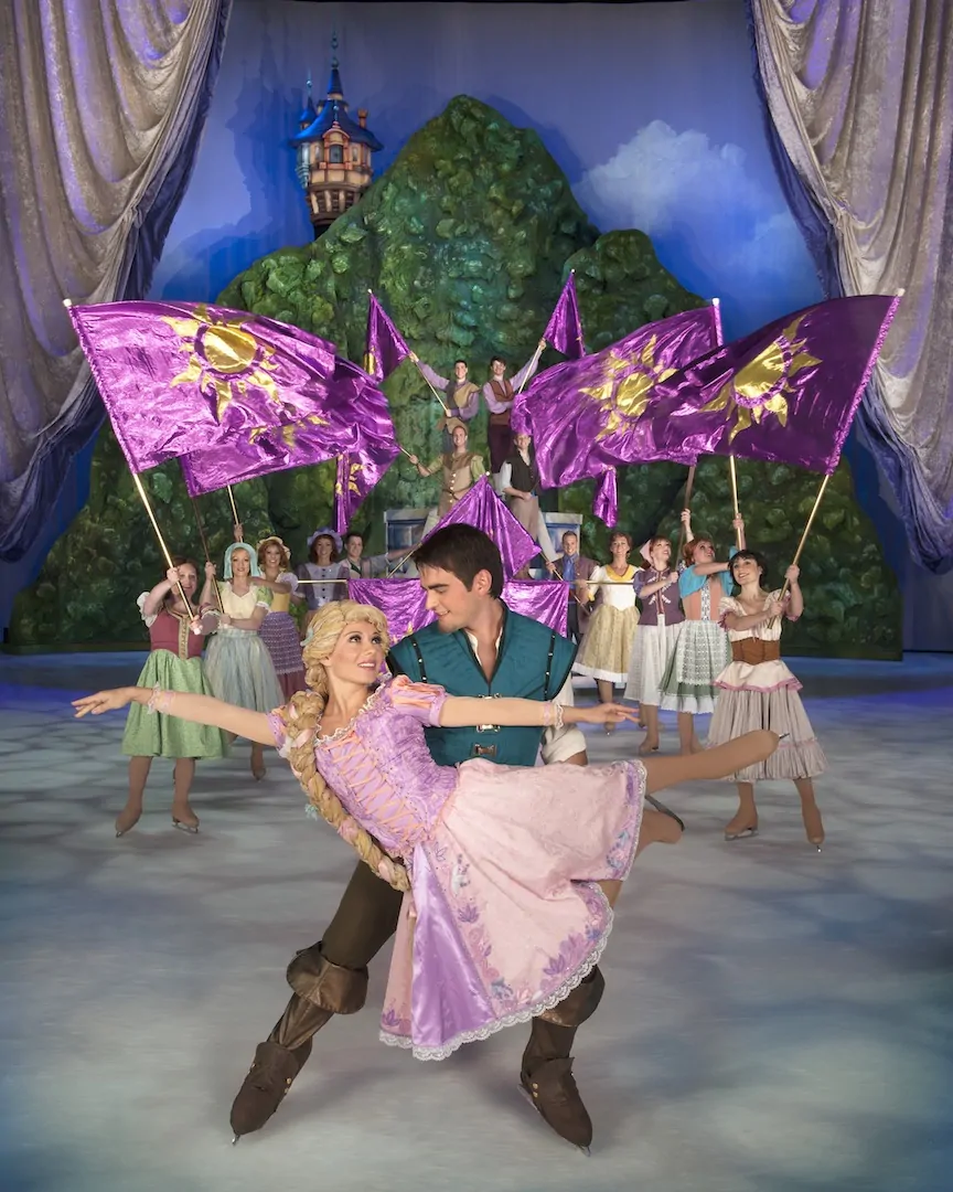 Disney On Ice Rockin Ever After Rapuznel and Flynn