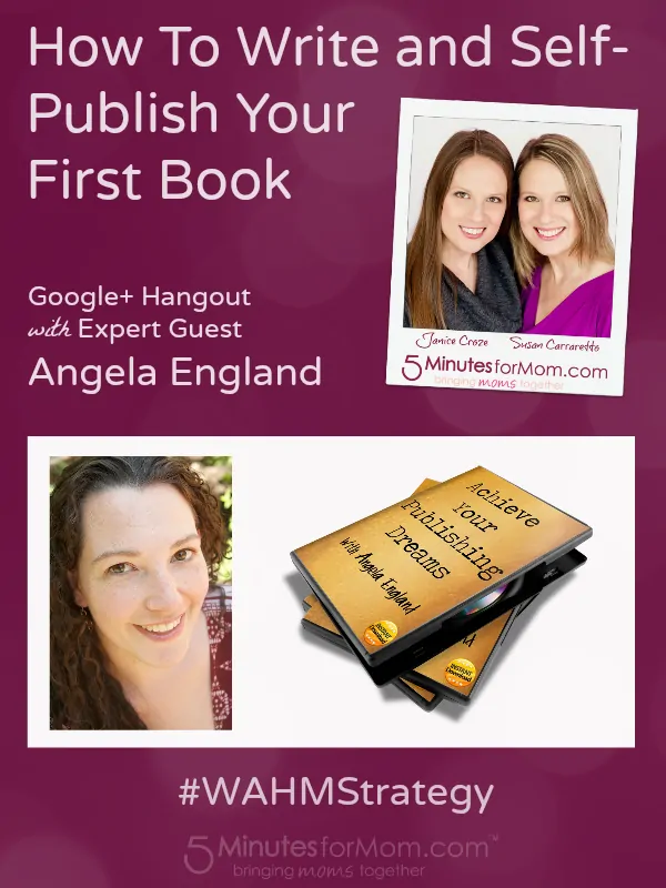 How to Publish your First Book Hangout