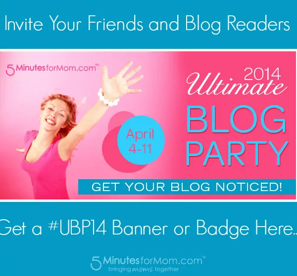 Ultimate Blog Party 2014 – Banners and Badges