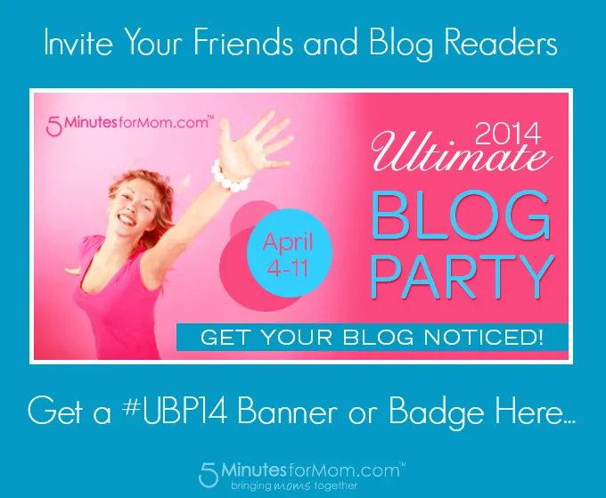 Ultimate Blog Party 2014 Banners and Badges