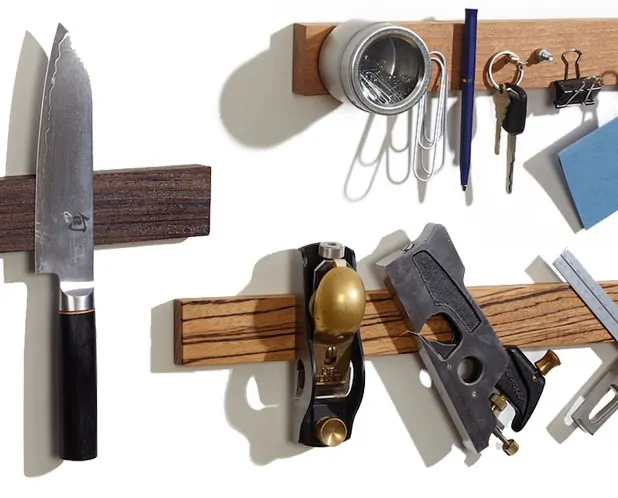 Safe Knife Storage with M.O.C. Magnetic Knife Board