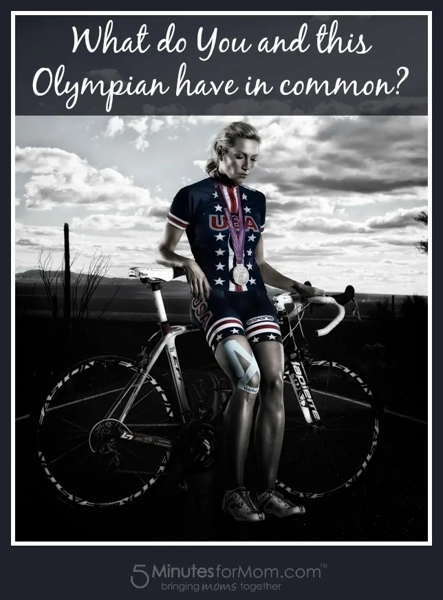 What do you and this Olympian have in common