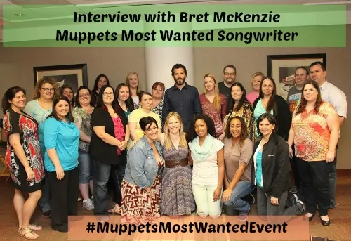 Bret McKenzie Group Photo - #MuppetsMostWantedEvent