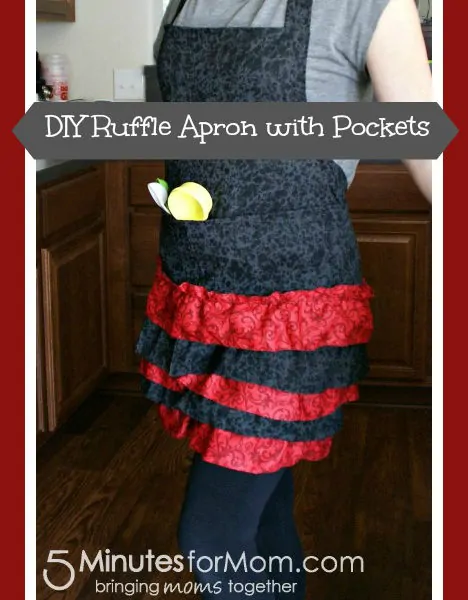 DIY Ruffle Apron Tutorial