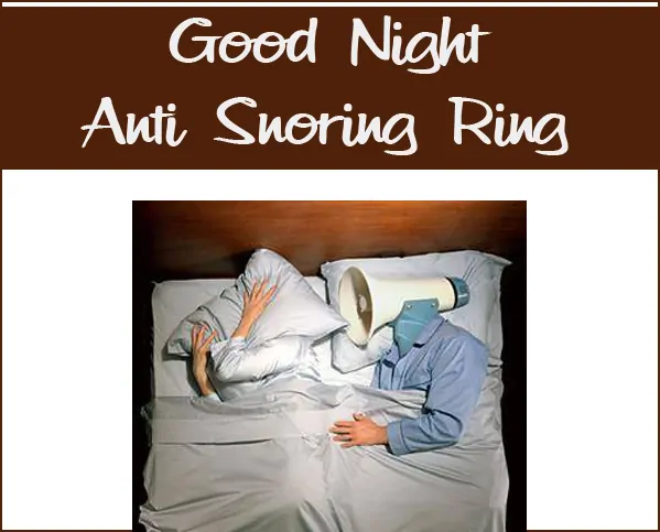 Good Night Anti Snoring Ring Review/Giveaway