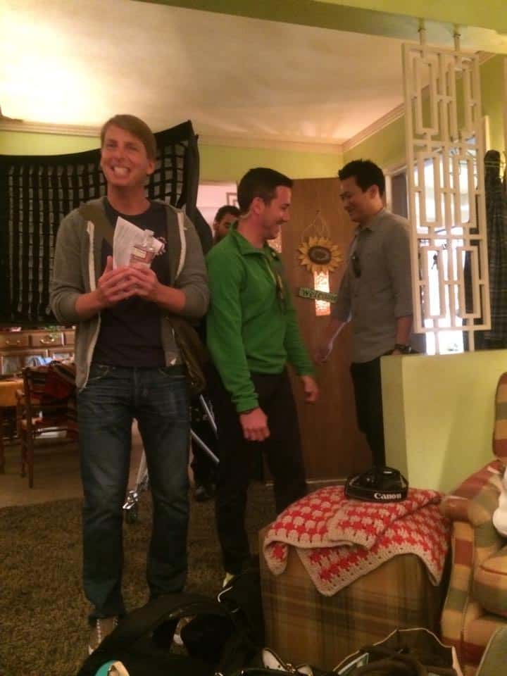 Jack McBrayer - On the set of The Middle - #ABCTVEvent