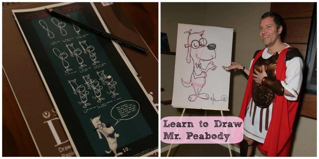 Learn to Draw Mr. Peabody