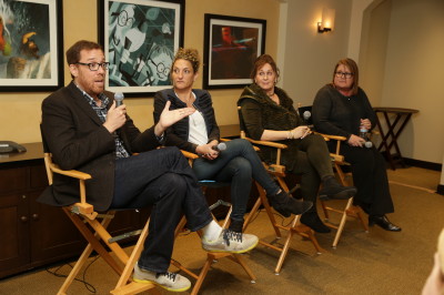 Rob Minkoff, Alex Schwartz, Tiffany Ward, and Denise Cascino