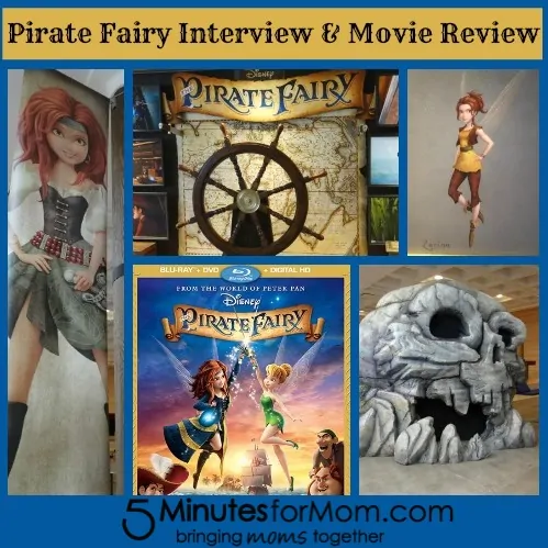 Pirate Fairy Interview and Movie Review by 5 Minutes For Mom - #PirateFairy