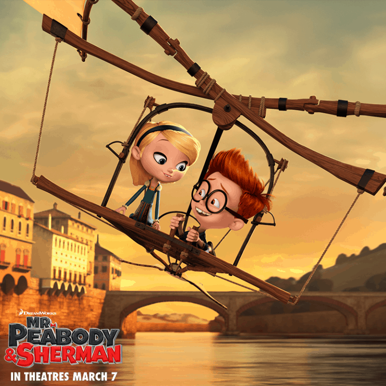 Ariel Winter and Max Charles Get Animated #MrPeabody + #Giveaway