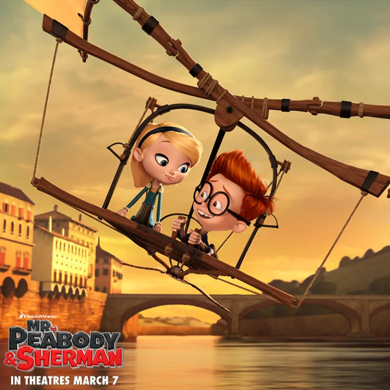 Ariel Winter and Max Charles Get Animated #MrPeabody + #Giveaway