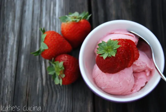 *Strawberry Gelato from Beat This Cookbook 5