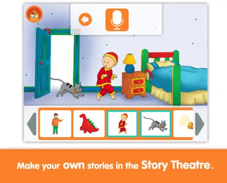 Caillou: What’s That Funny Noise? Preschool Reading App