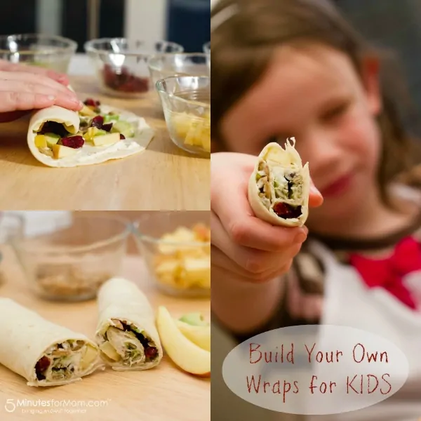 recipes for kids-wraps