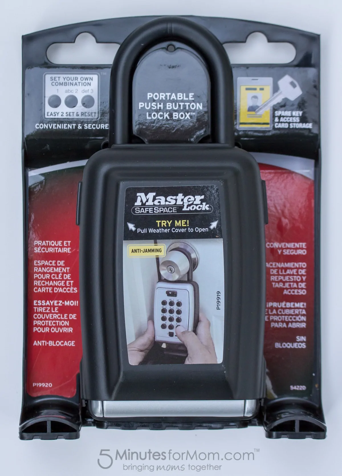 Master Lock Portable Key Safe