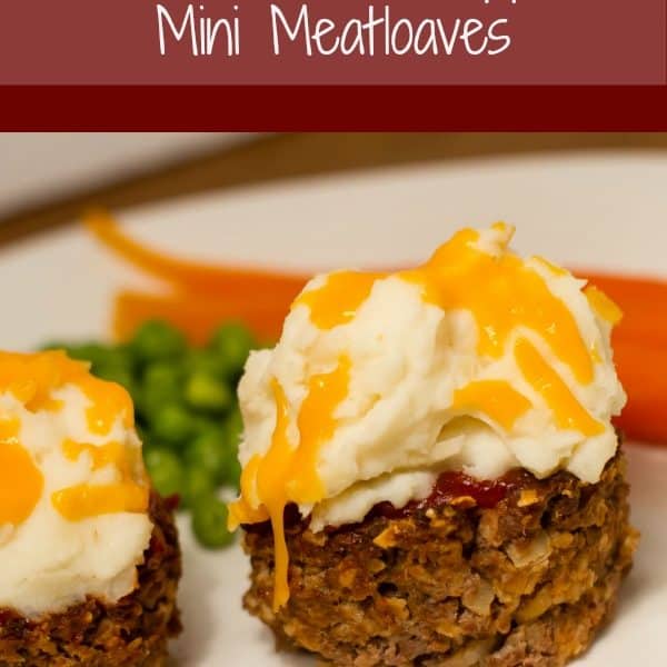 Mashed Potato Topped Mini Meatloaves Recipe