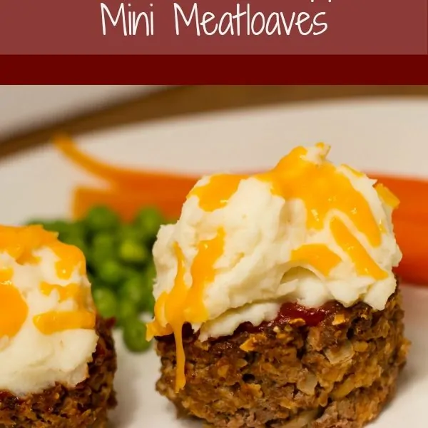 Mashed Potato Topped Mini Meatloaves Recipe