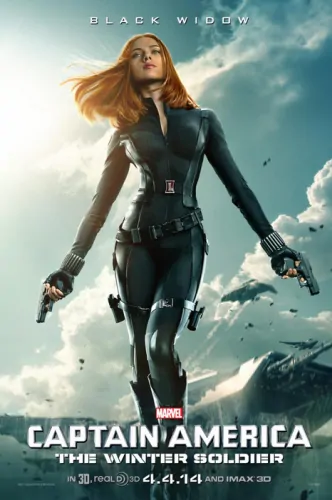 Black Widow Poster - #CaptainAmericaEvent