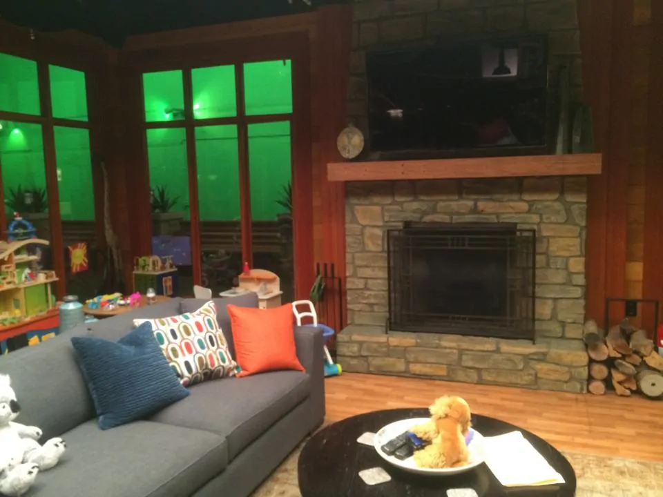 Derek and Meredith's Living Room - #ABCTVEVENT