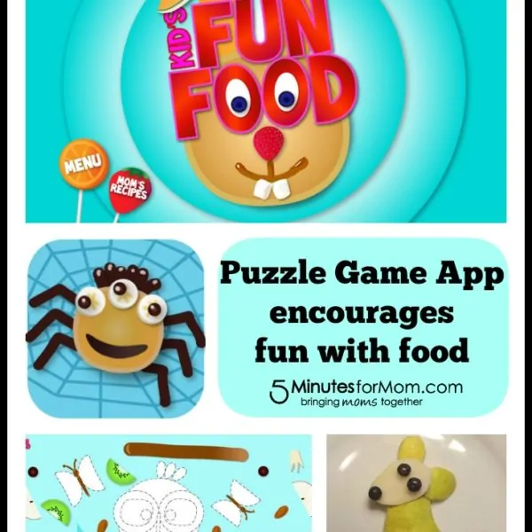 Kids Fun Food App Encourages Healthy Eating