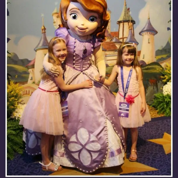 My Girls Met Their Favorite Princess – Sofia The First #DisneySMMoms