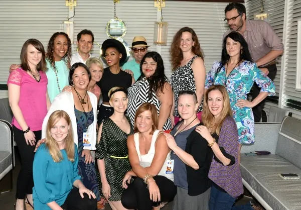 RIO2 bloggers with musical cast