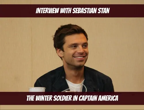 Sebastian Stan Interview Photo - #CaptainAmericaEvent