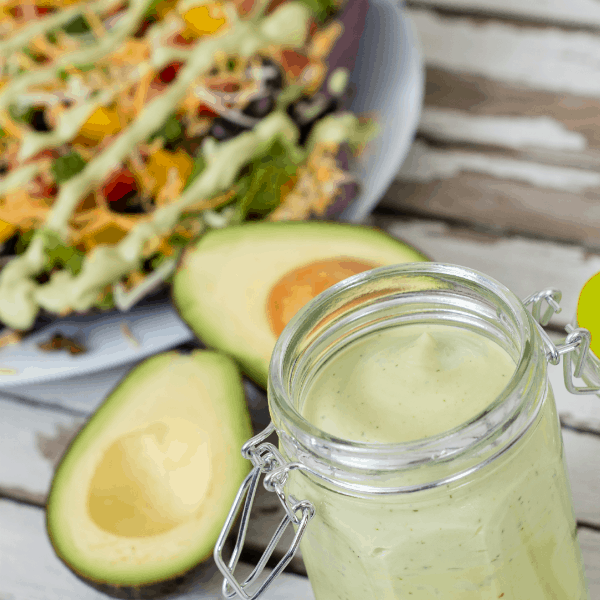 Avocado Yogurt Dressing and Dip Recipe