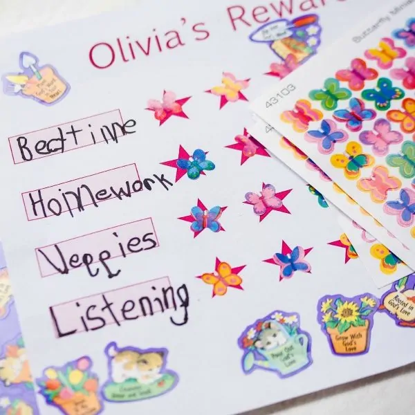 Kids’ DIY Reward Chart with Faith that Sticks