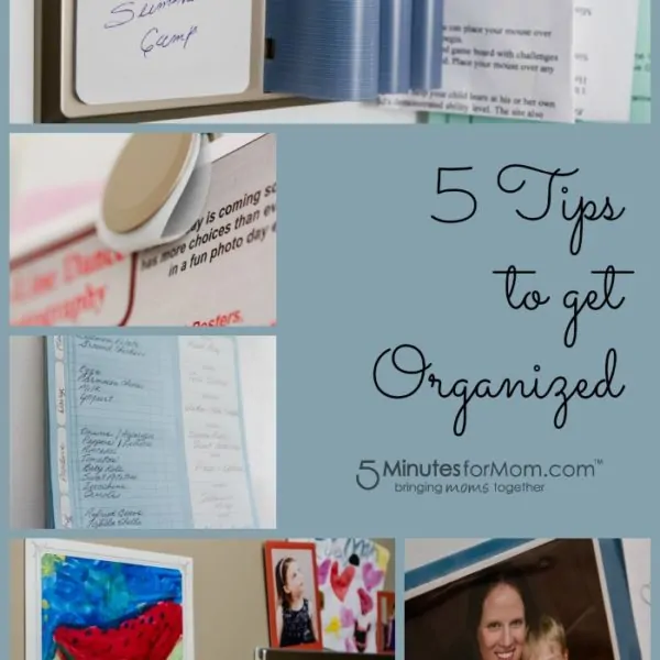 5 Organizing Tips for Moms