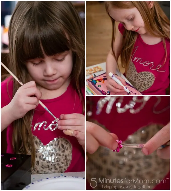 painting pet rocks