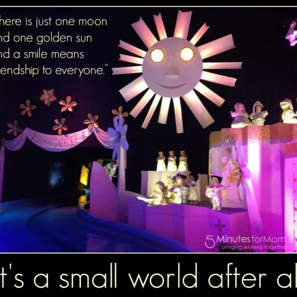 Wordless Wednesday – It’s a Small World #Disneyland #DisneySMMoms