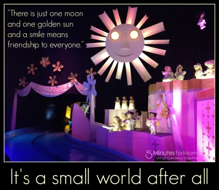 Wordless Wednesday – It’s a Small World #Disneyland #DisneySMMoms
