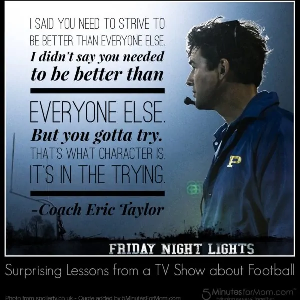 Surprising Lessons from a TV Show about Football #FridayNightLights