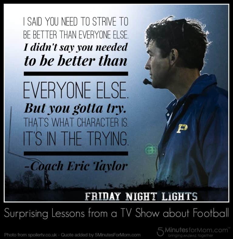 Surprising Lessons from a TV Show about Football #FridayNightLights
