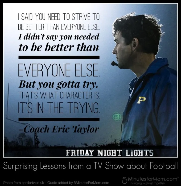 Surprising Lessons from a TV Show about Football #FridayNightLights