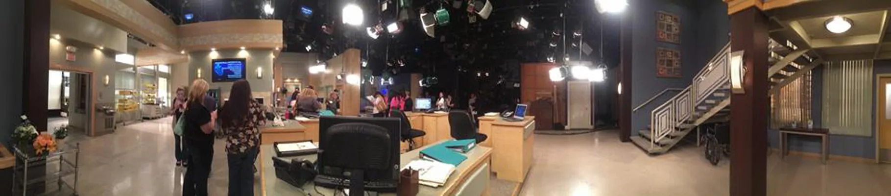 General Hospital Set Tour #ABCTVEVENT - Hospital Interior - panoramic