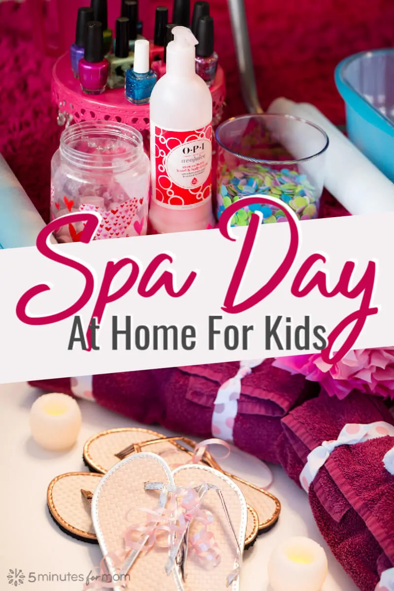 DIY Spa Day For Kids