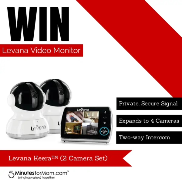 Peace of Mind with a Levana Keera Digital Baby Video Monitor #Giveaway