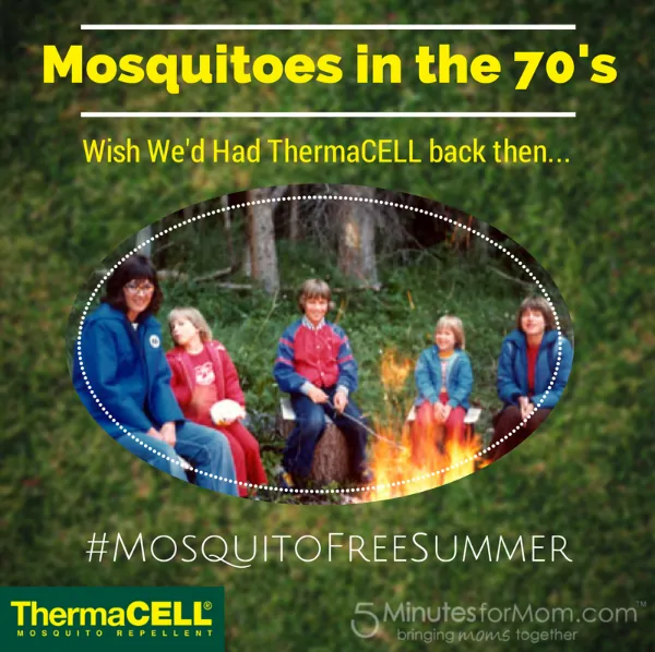 Mosquitoes in the 70s Campfire