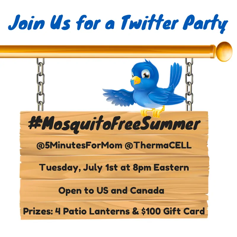 Twitter Party MosquitoFreeSummer