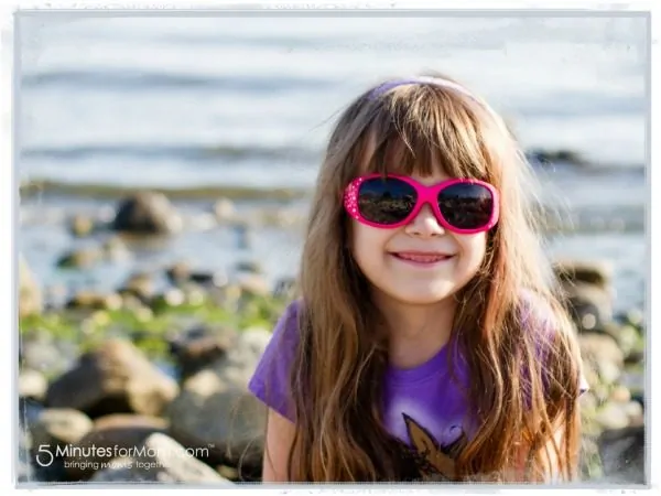 Wordless Wednesday – Sophia at the Beach