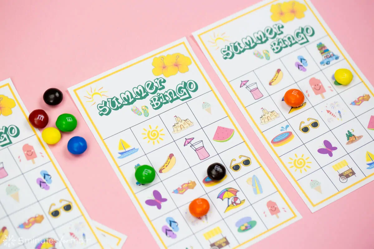 Easter Bingo Game for Kids to Play - Easy Holiday Ideas