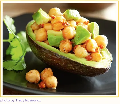 Avocado and Chickpea Salad by Bal Arneson #100FootJourney