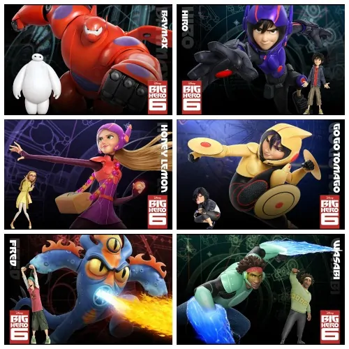 Disney's Big Hero 6 Characters