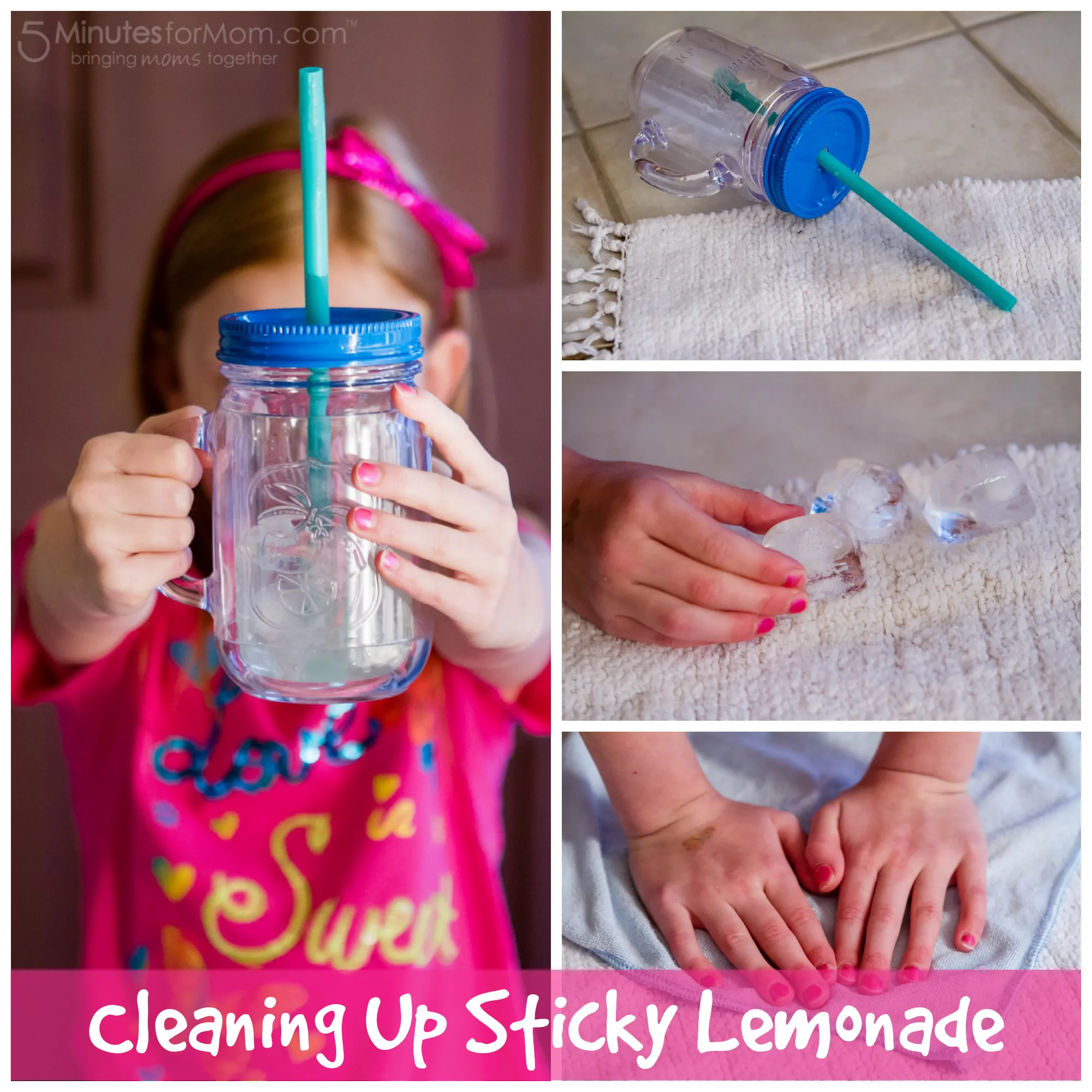 Cleaning Up Sticky Lemonade