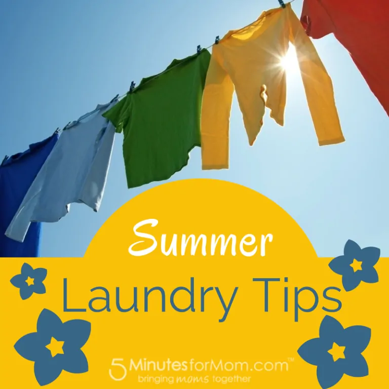 Summer Laundry Tips to Help You Take A Load Off